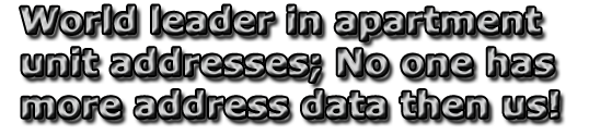 We have the largest renter database in the world!